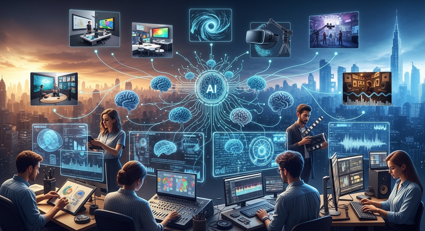 AI dan Disrupsi Industri Kreatif: Dari Desain Hingga Produksi Konten