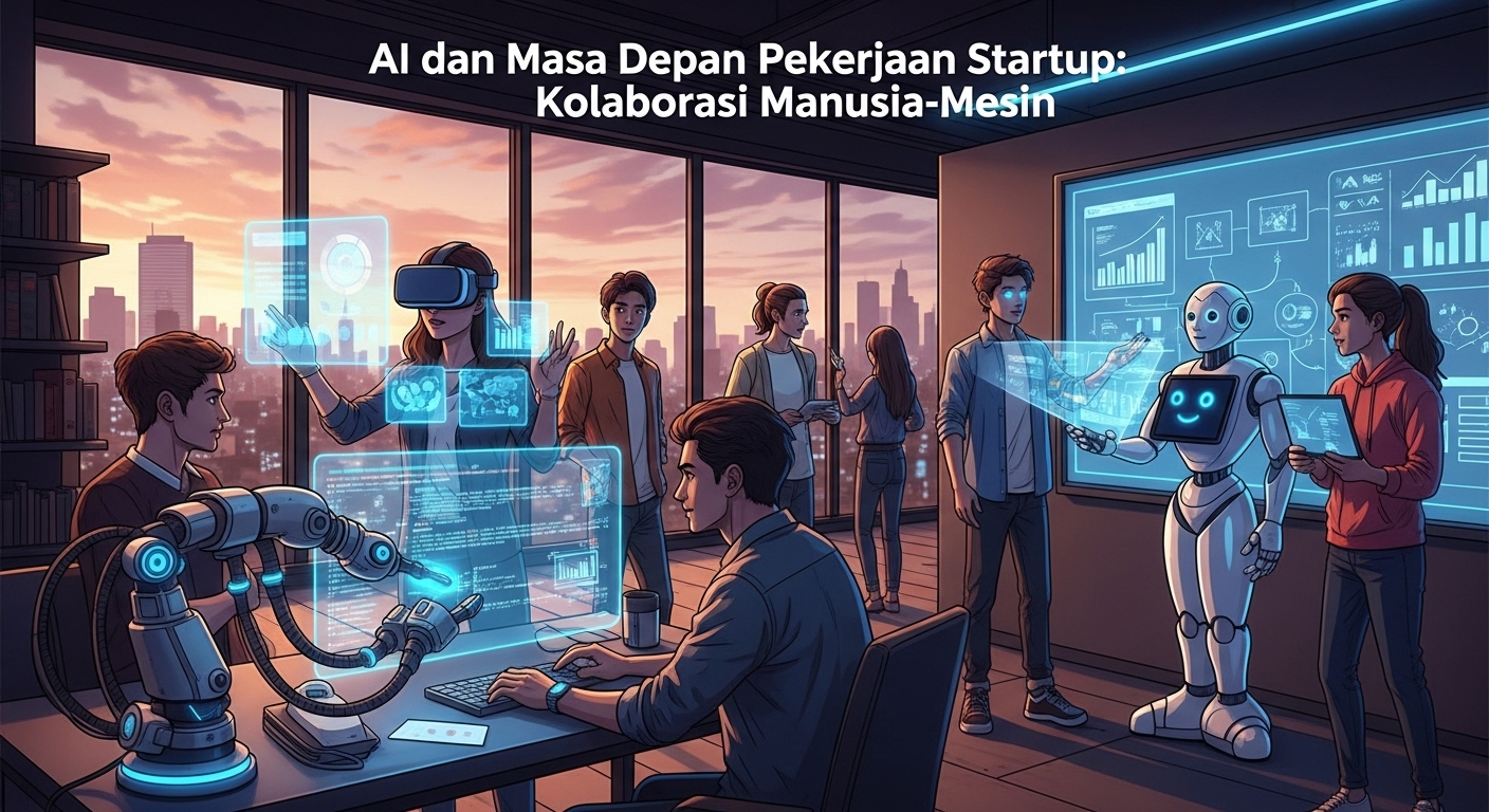 AI dan Masa Depan Pekerjaan Startup: Kolaborasi Manusia-Mesin